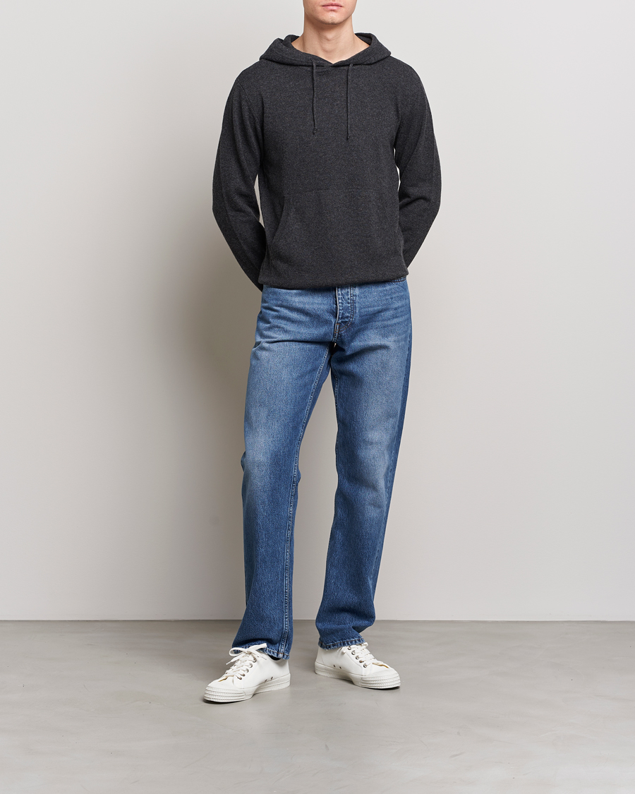 Homme | Pulls Et Tricots | People's Republic of Cashmere | Cashmere Hoodie Dark Grey