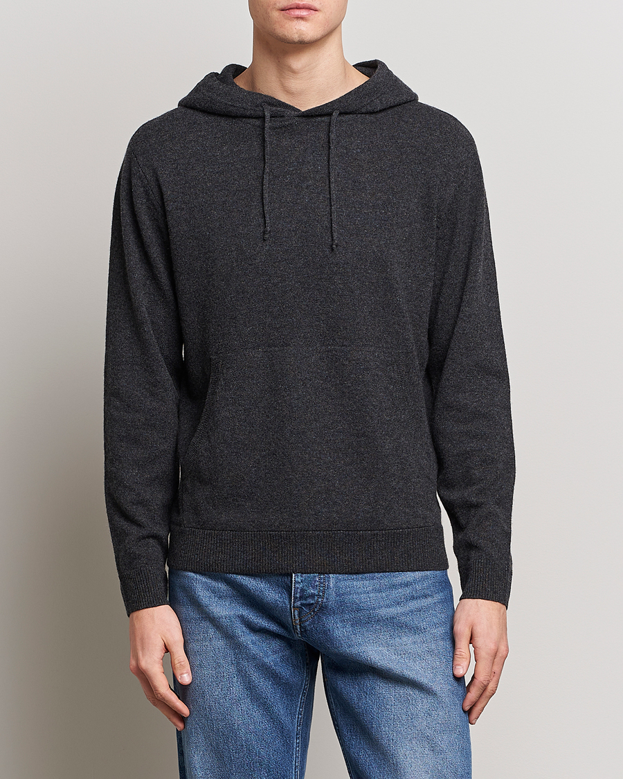 Homme | Pulls Et Tricots | People's Republic of Cashmere | Cashmere Hoodie Dark Grey