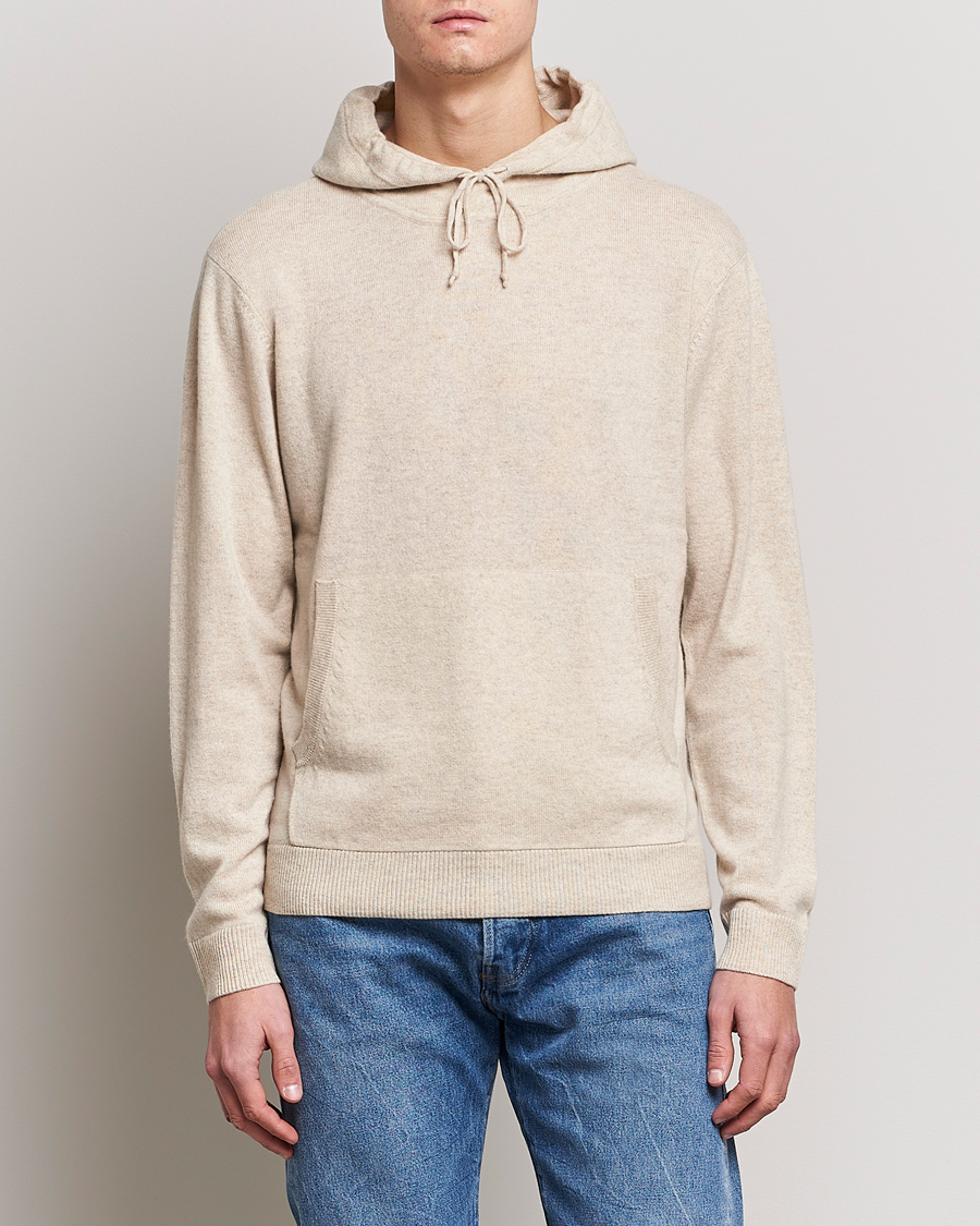 Homme | Pulls Et Tricots | People's Republic of Cashmere | Cashmere Hoodie Oatmilk