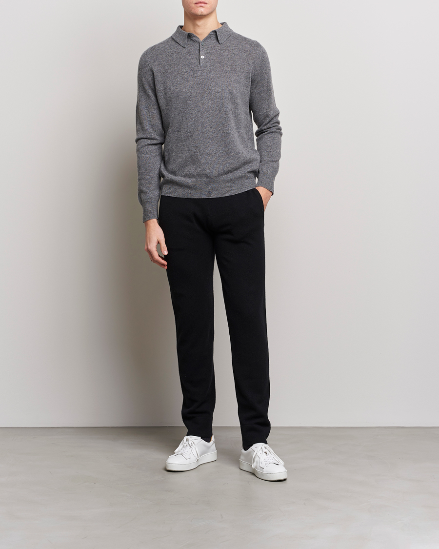 Homme | Pantalons | People's Republic of Cashmere | Cashmere Sweatpants Black