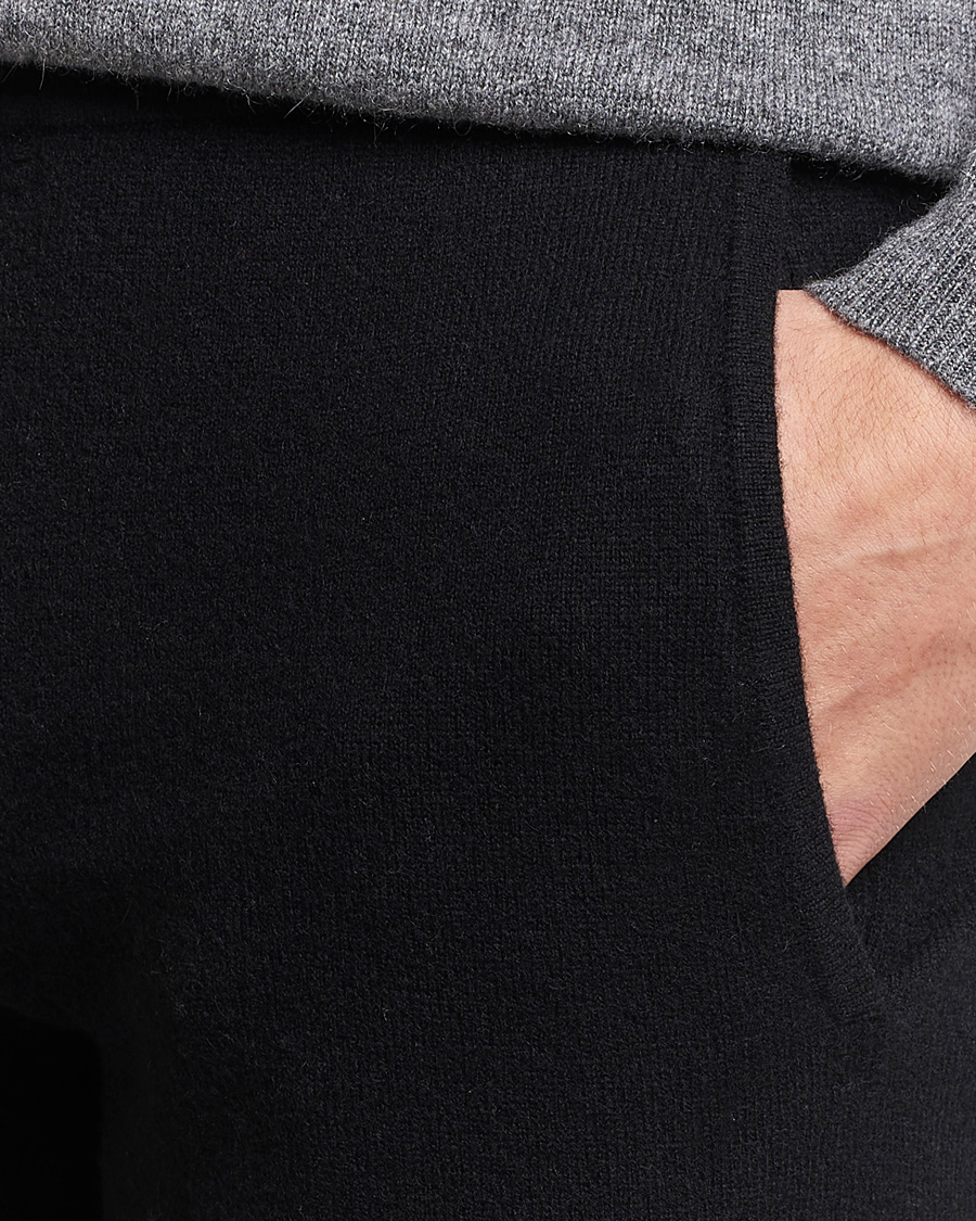 Homme | Pantalons | People's Republic of Cashmere | Cashmere Sweatpants Black