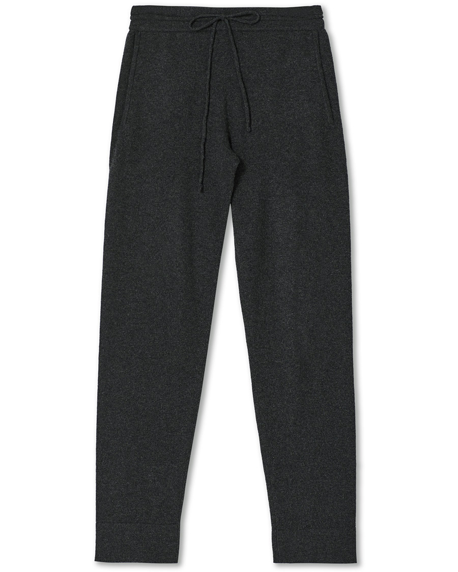 Homme | Pantalons | People's Republic of Cashmere | Cashmere Sweatpants Dark Grey