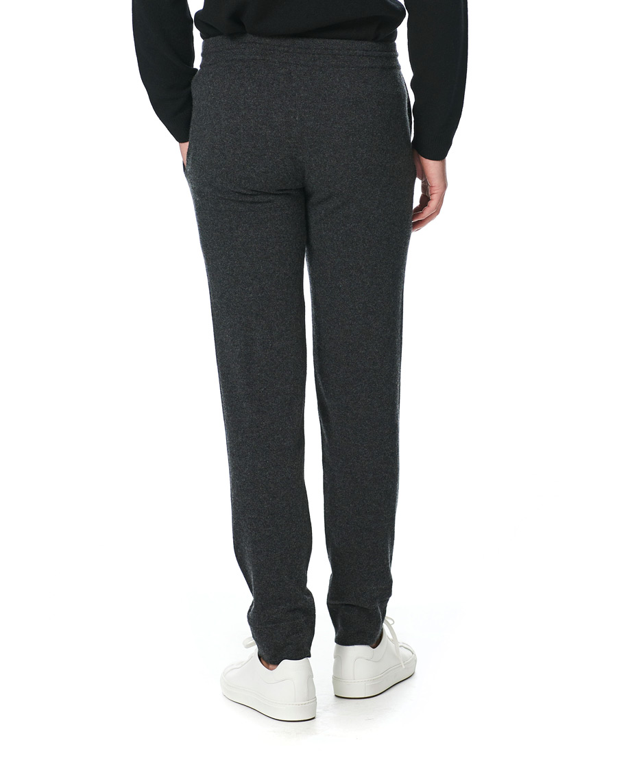 Homme | Pantalons | People's Republic of Cashmere | Cashmere Sweatpants Dark Grey