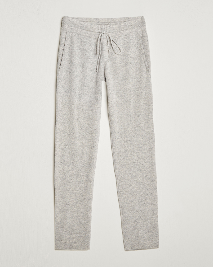 Homme | Pantalons | People's Republic of Cashmere | Cashmere Sweatpants Ash Grey