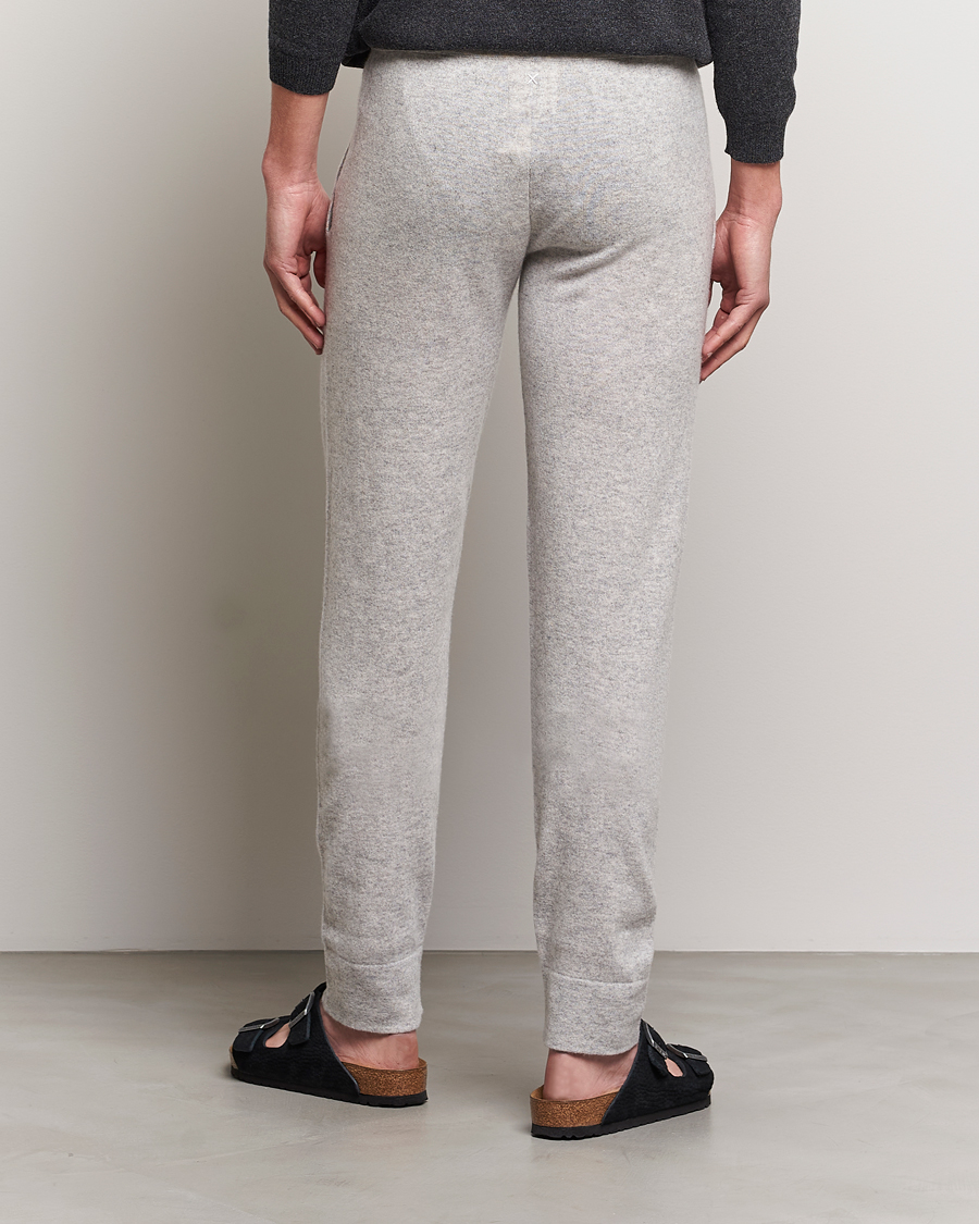 Homme | Pantalons | People's Republic of Cashmere | Cashmere Sweatpants Ash Grey