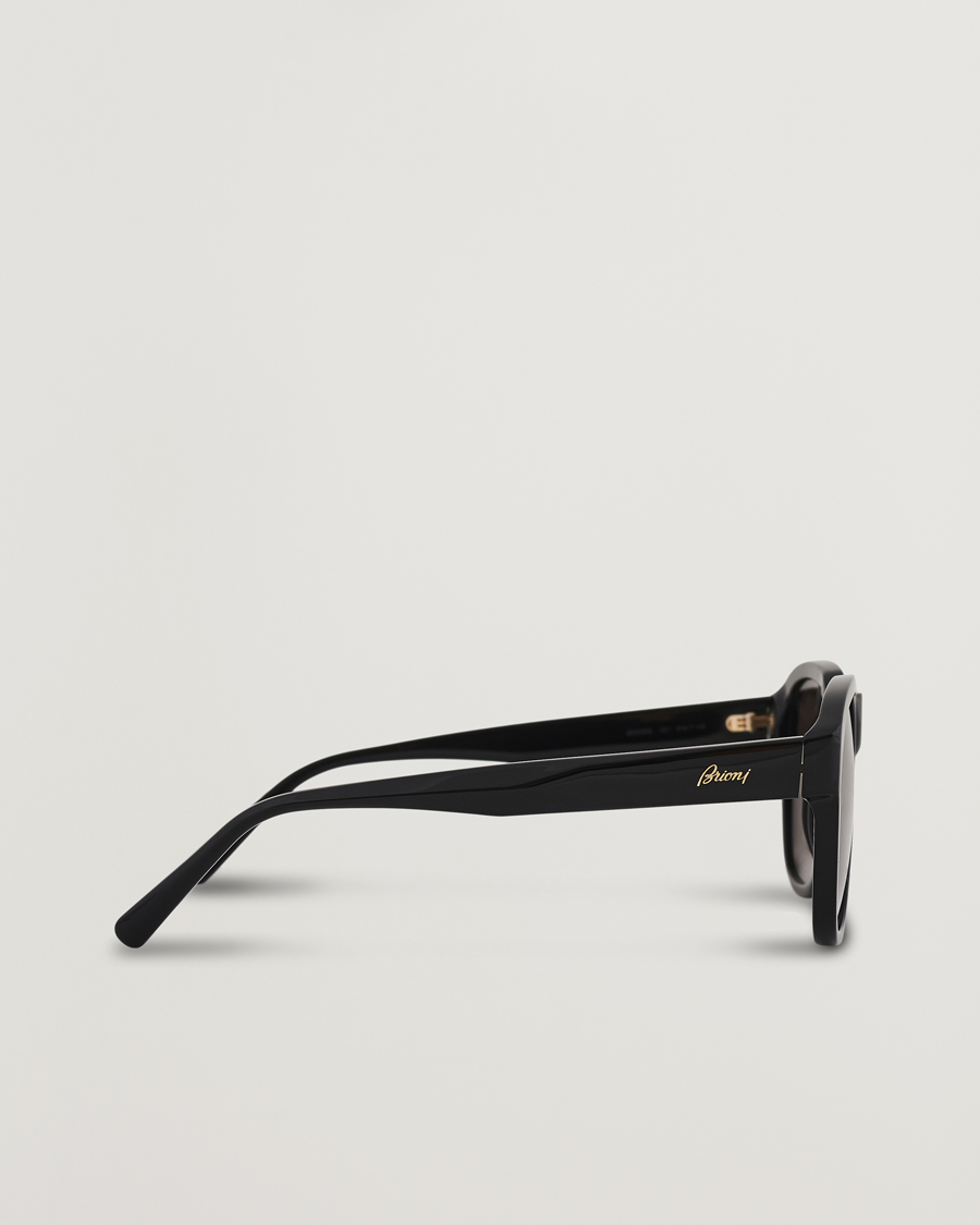 Homme | Brioni BR0088S Sunglasses Black/Grey | Brioni | BR0088S Sunglasses Black/Grey