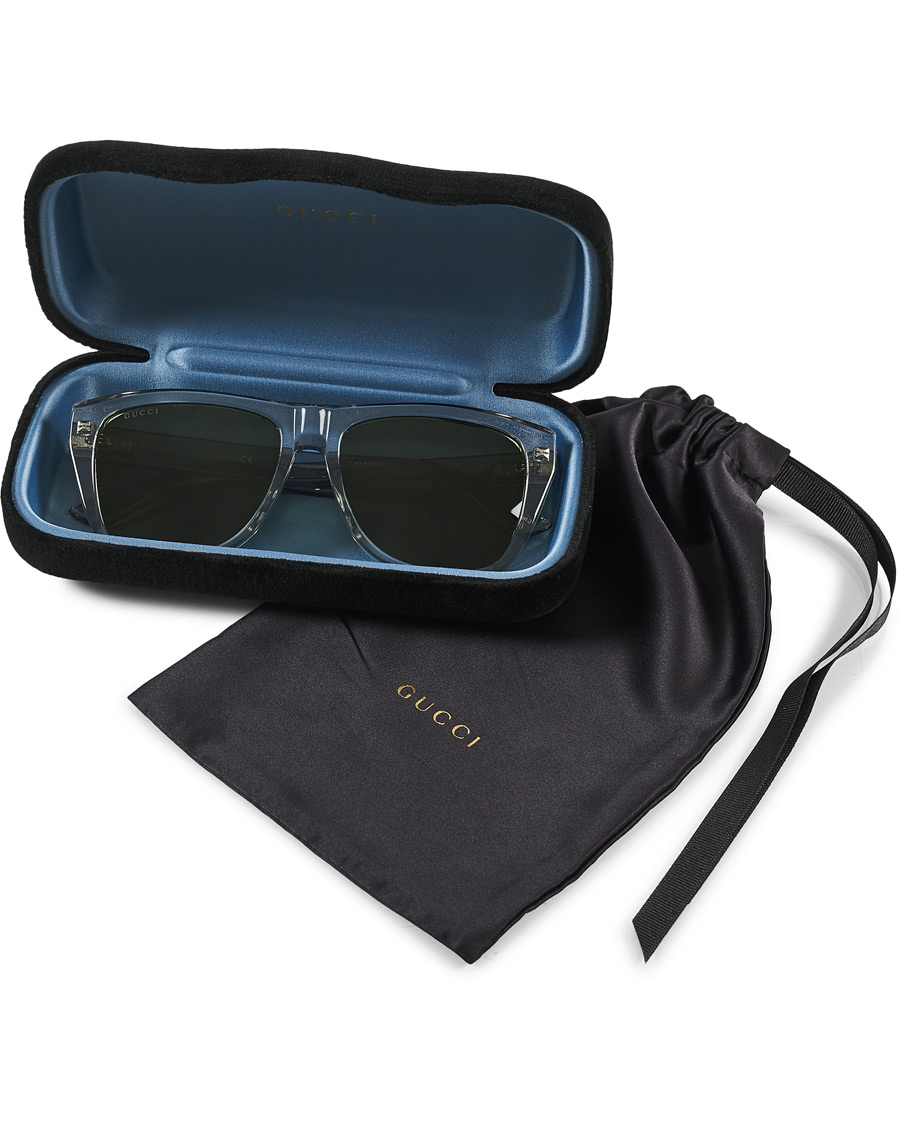 Homme | Gucci GG0926S Sunglasses Grey/Green | Gucci | GG0926S Sunglasses Grey/Green