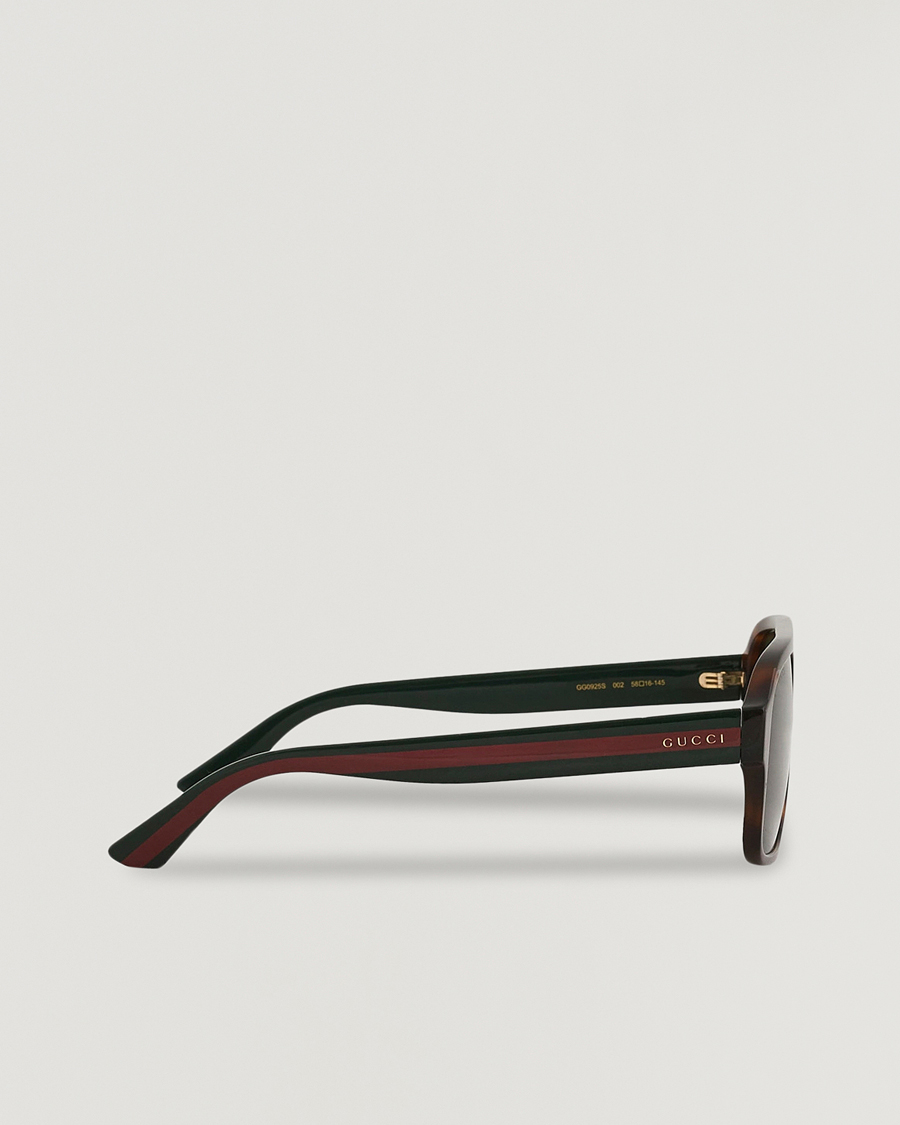 Homme | Gucci GG0925S Sunglasses Havana/Green | Gucci | GG0925S Sunglasses Havana/Green