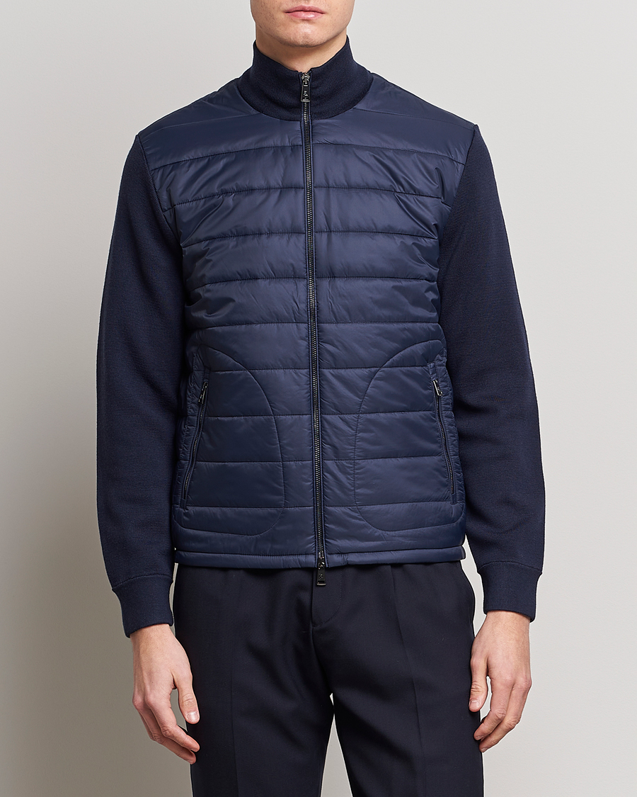 Homme | Manteaux Et Vestes | Ralph Lauren Purple Label | Hybrid Zip Jacket Navy