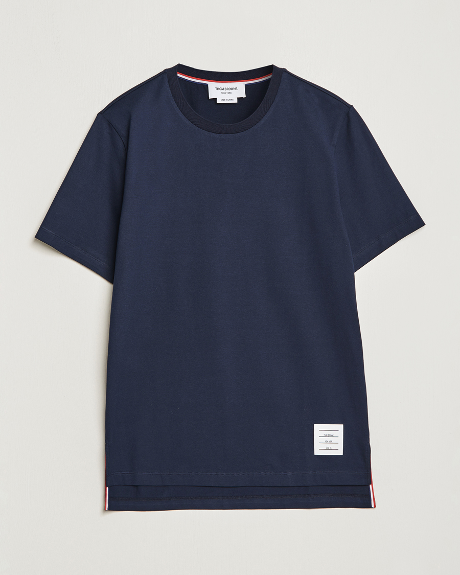Homme | T-shirts | Thom Browne | Relaxed Fit T-Shirt Navy