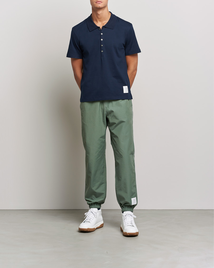 Homme | Polos | Thom Browne | Relaxed Fit Polo Navy