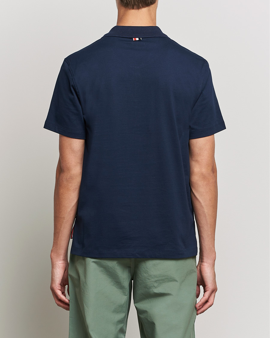 Homme | Polos | Thom Browne | Relaxed Fit Polo Navy