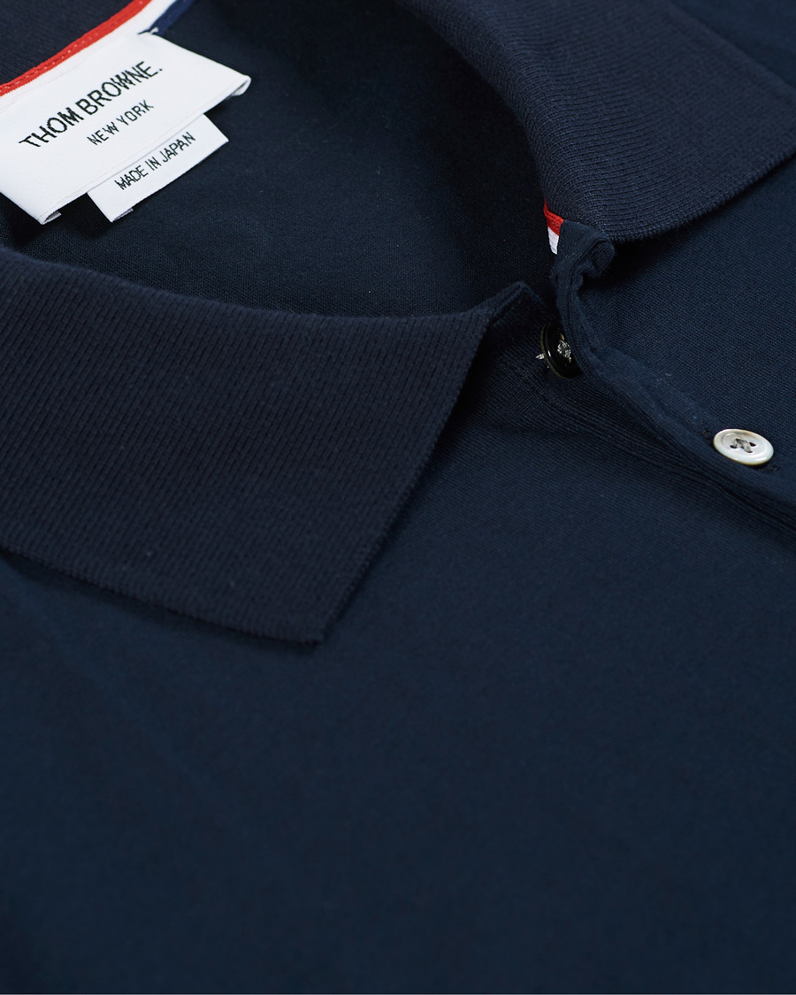 Homme | Polos | Thom Browne | Relaxed Fit Polo Navy