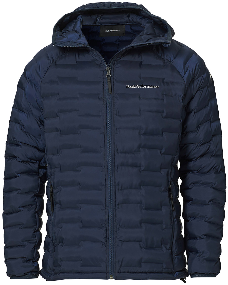 Homme | Manteaux Et Vestes | Peak Performance | Argon Light Hooded Jacket Blue Shadow