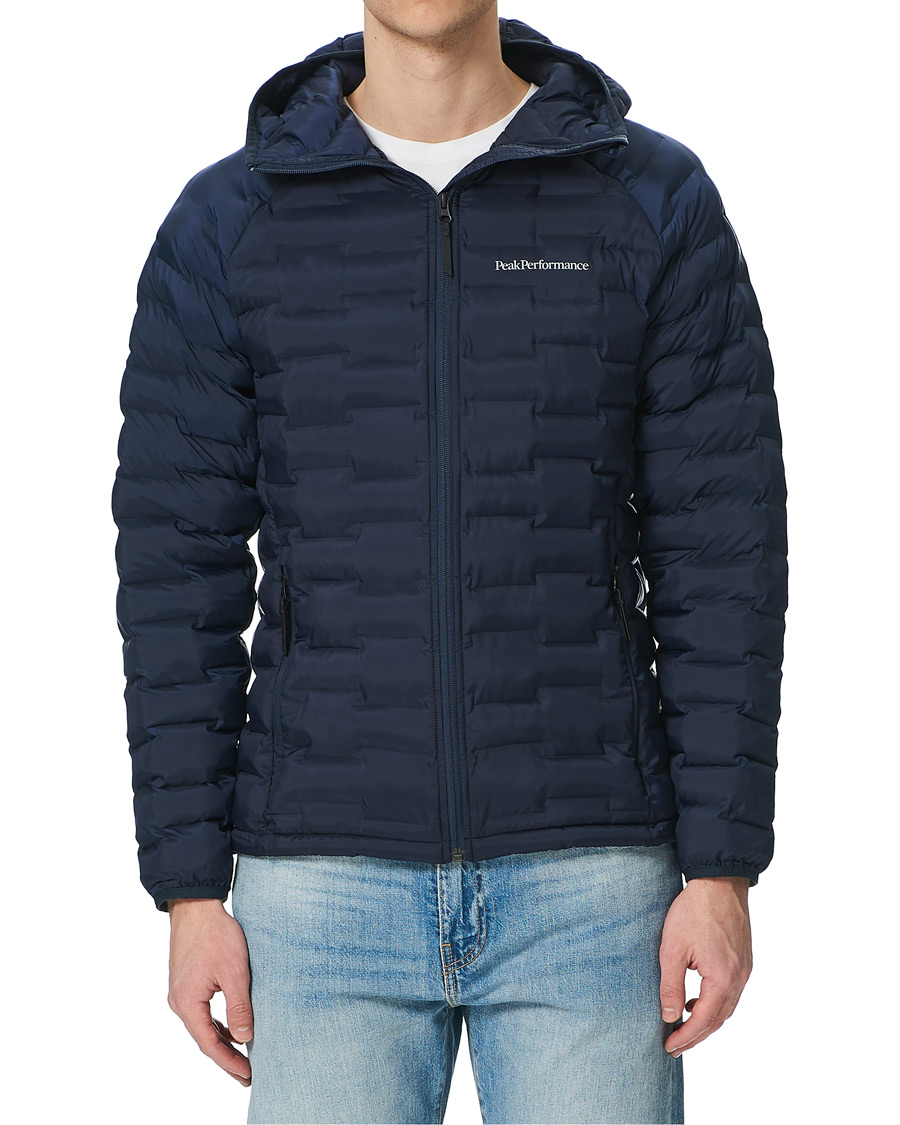 Homme | Manteaux Et Vestes | Peak Performance | Argon Light Hooded Jacket Blue Shadow