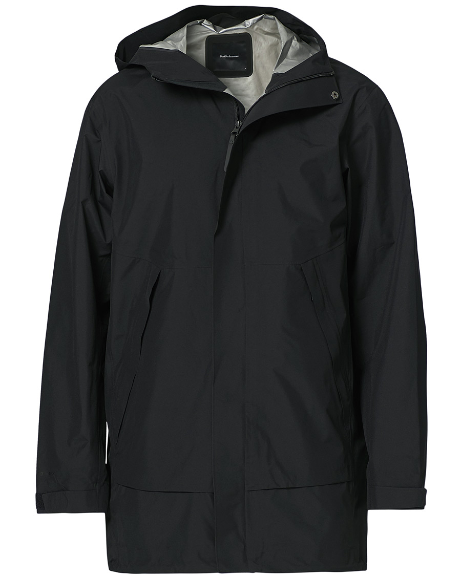 Homme | Manteaux Et Vestes | Peak Performance | Gore Tex Light Pac Parka Black