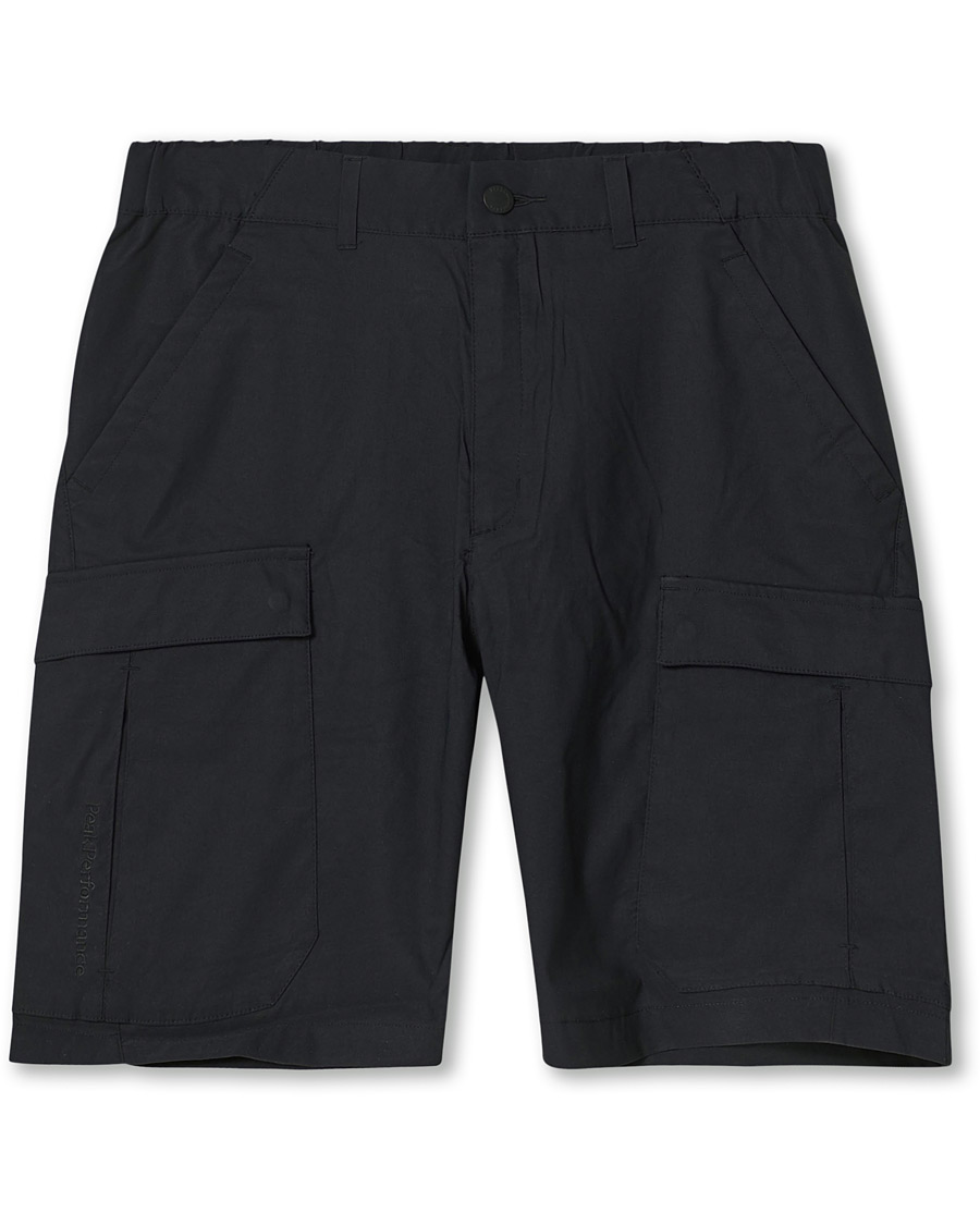 Homme | Shorts | Peak Performance | Moment Cargo Shorts Black
