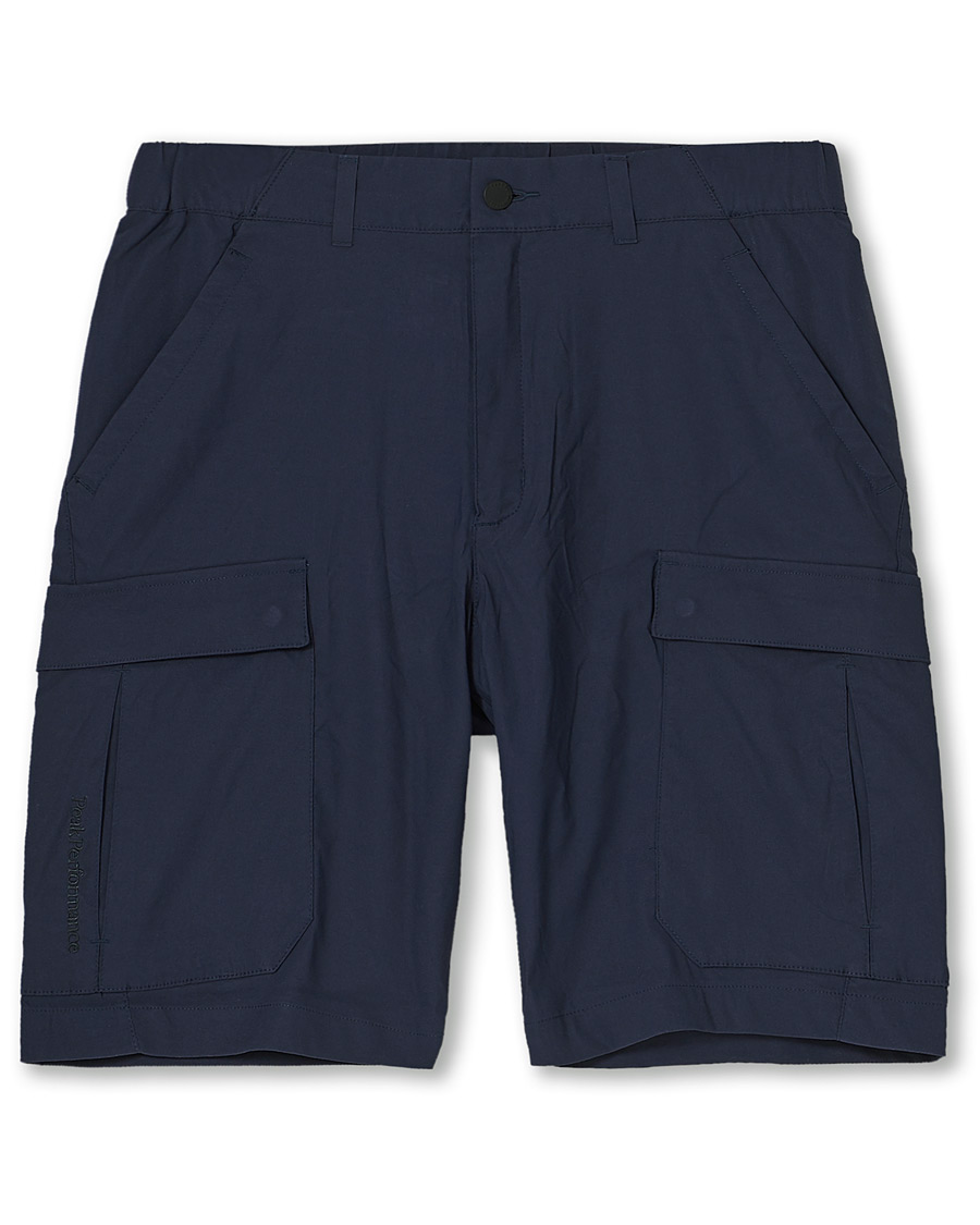 Homme | Shorts | Peak Performance | Moment Cargo Shorts Blue Shadow