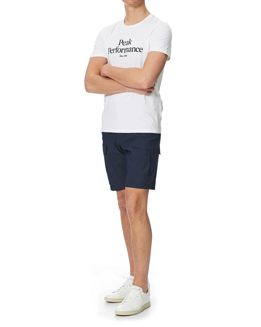 Homme | Shorts | Peak Performance | Moment Cargo Shorts Blue Shadow
