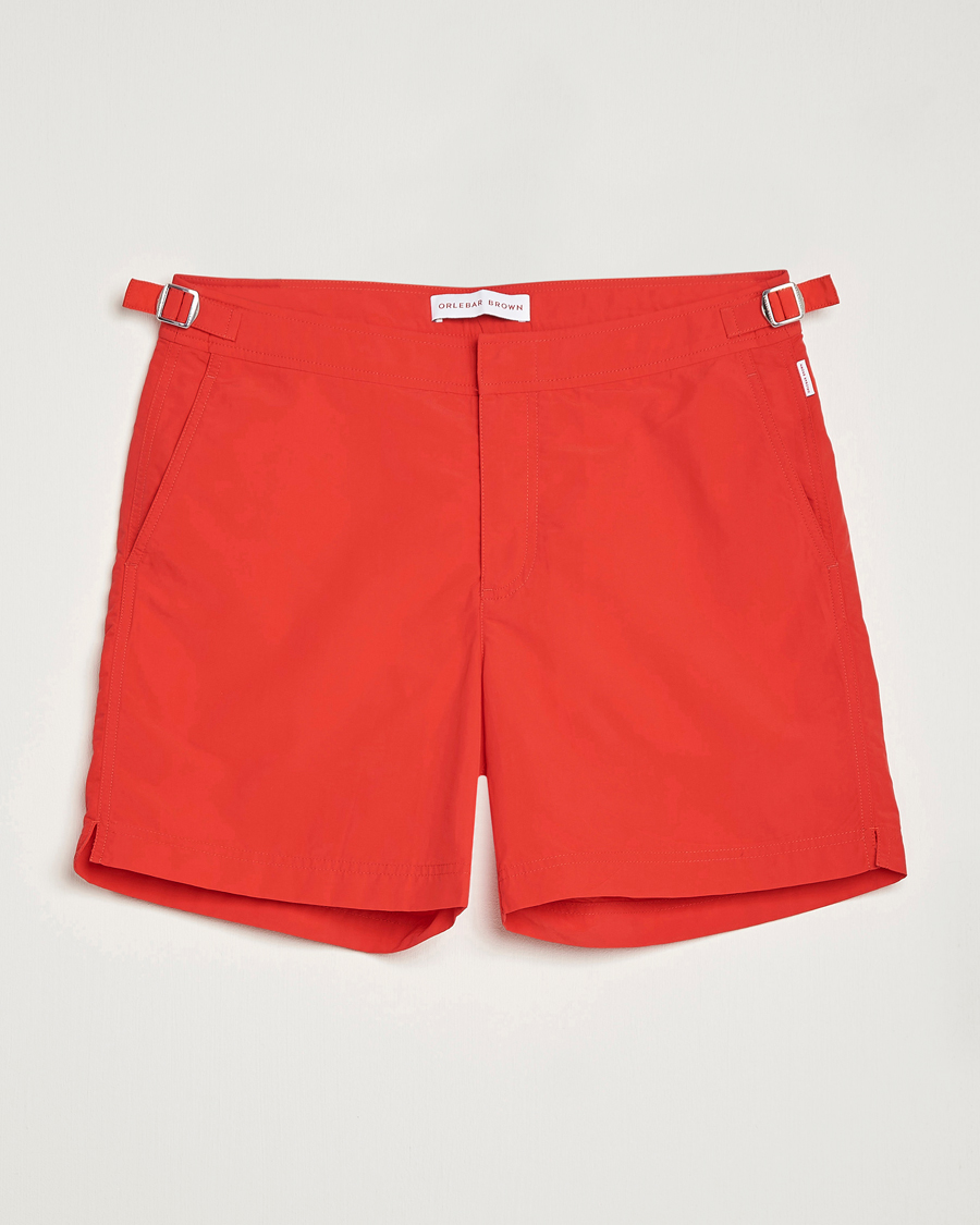 Homme | Maillots De Bain | Orlebar Brown | Bulldog II Medium Length Swim Shorts Rescue Red