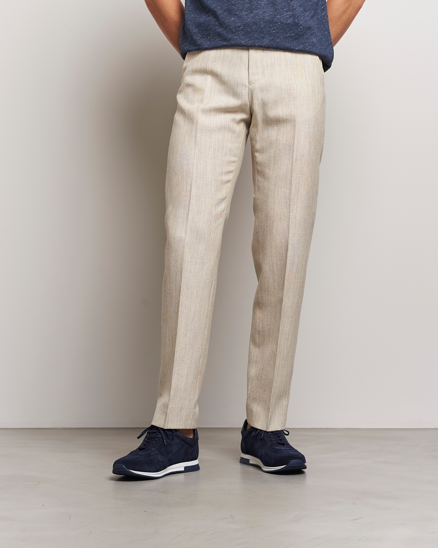 Homme | Baskets | Design Loake | Loake 1880 Bannister Running Sneaker Navy Suede