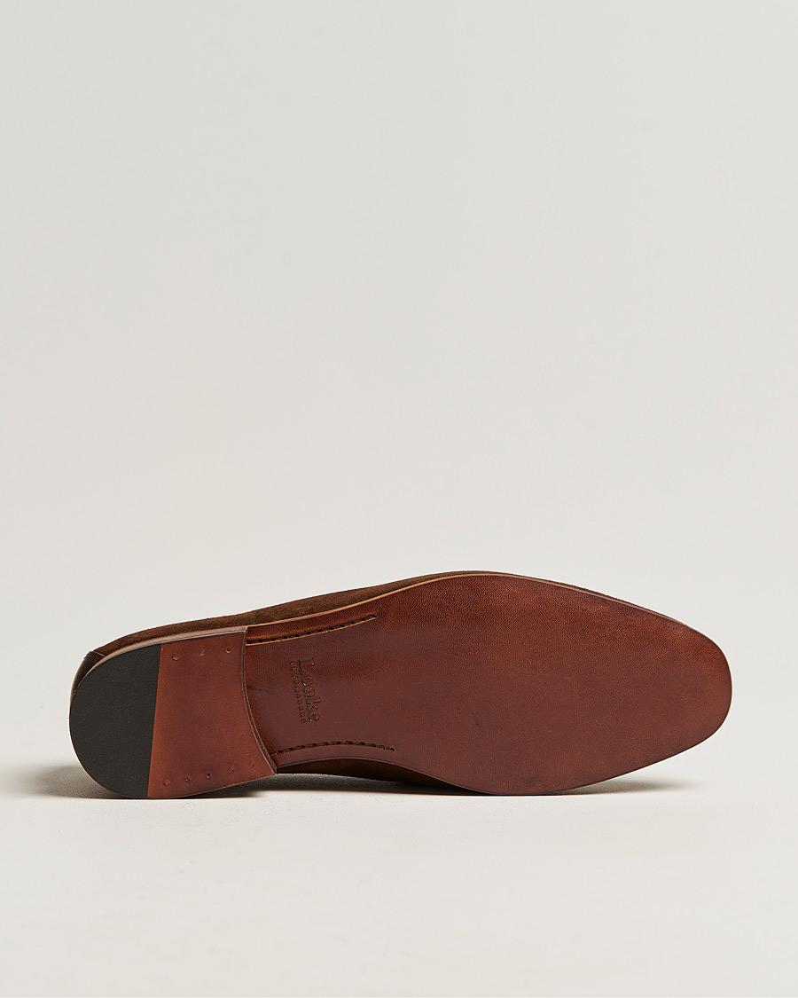 Homme | Loake Lifestyle Darwin Loafer Dark Brown Suede | Loake Lifestyle | Darwin Loafer Dark Brown Suede