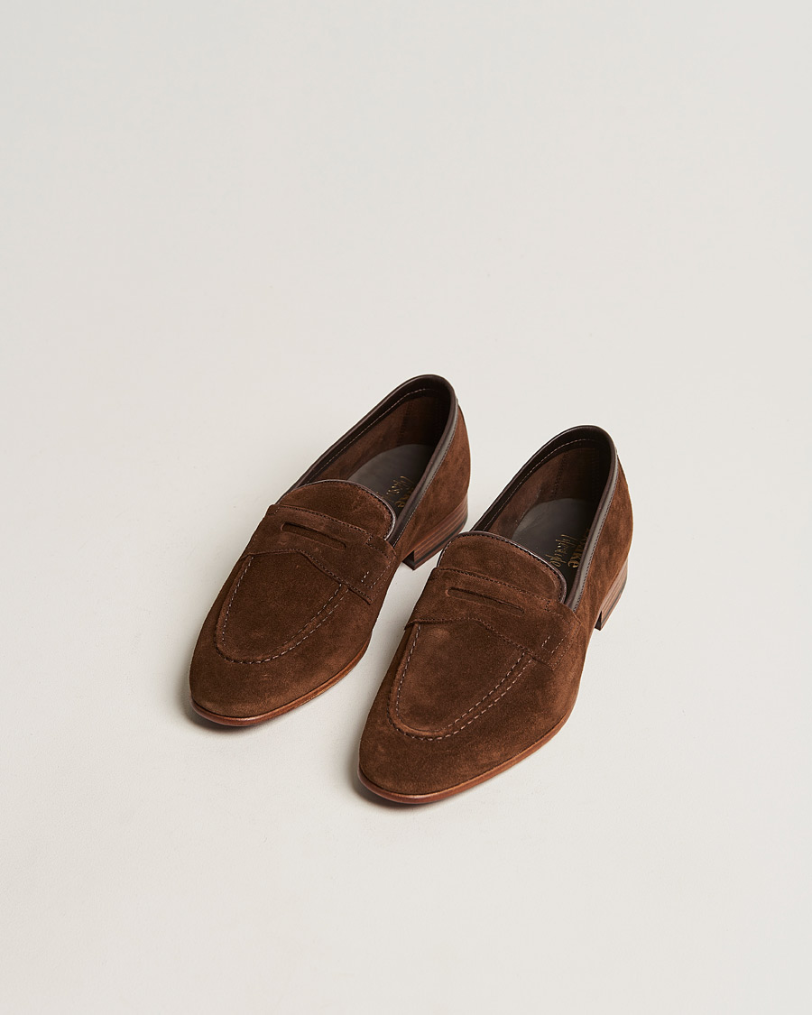 Homme | Loake Lifestyle Darwin Loafer Dark Brown Suede | Loake Lifestyle | Darwin Loafer Dark Brown Suede