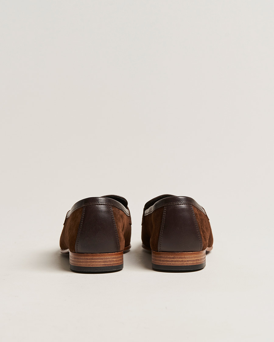 Homme | Loake Lifestyle Darwin Loafer Dark Brown Suede | Loake Lifestyle | Darwin Loafer Dark Brown Suede
