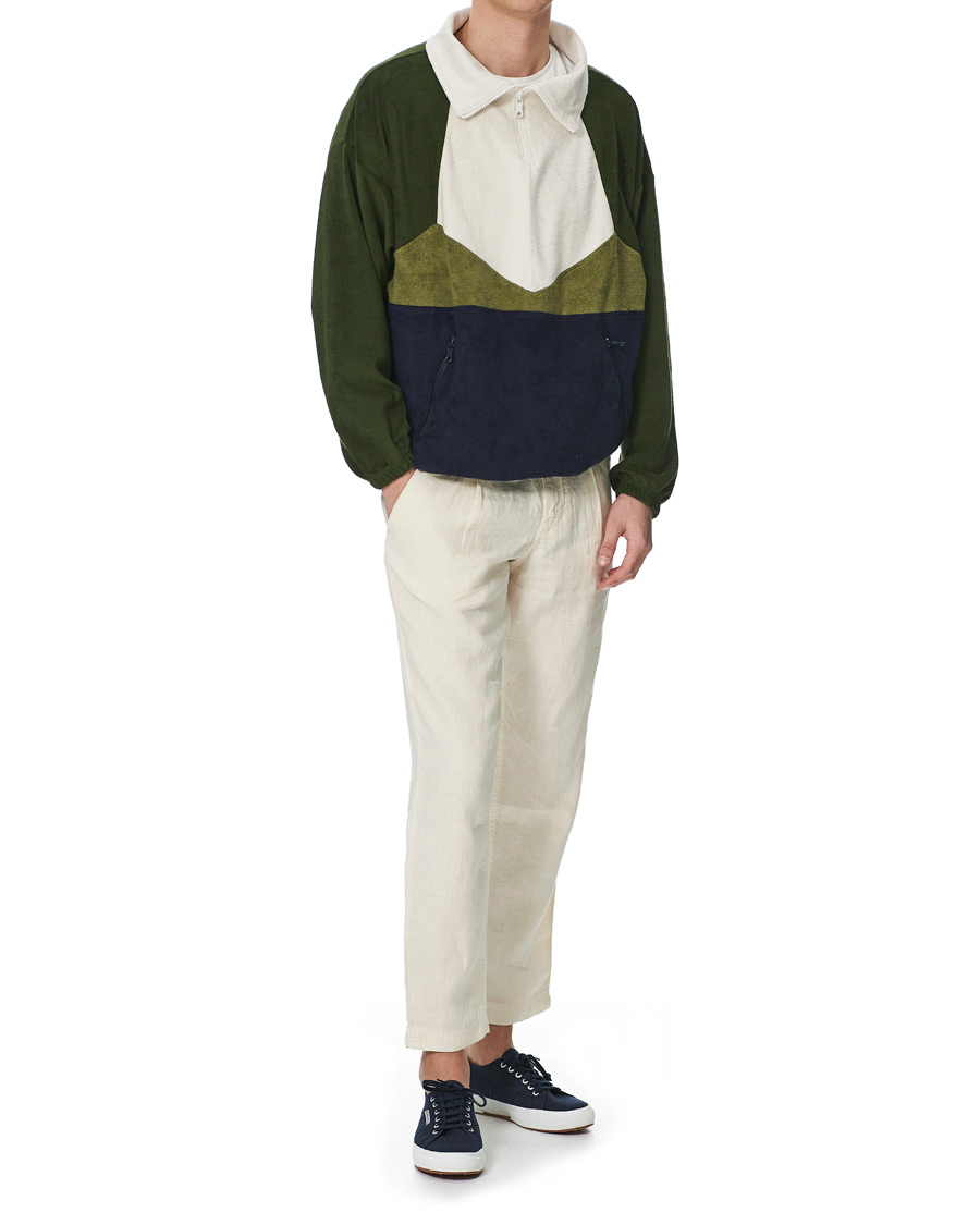 Homme | Pulls Et Tricots | Howlin' | Long Sleeve Terry Zip Sweat Dark Green