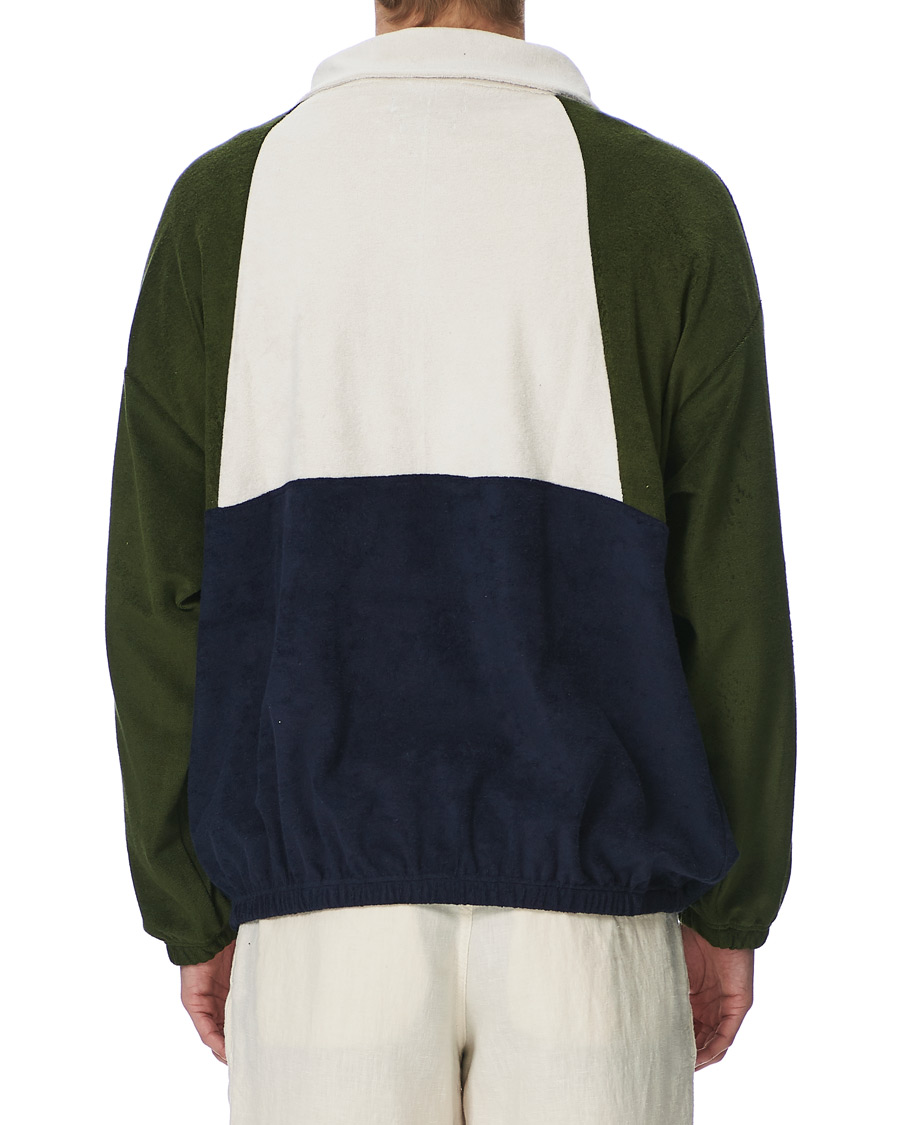 Homme | Pulls Et Tricots | Howlin' | Long Sleeve Terry Zip Sweat Dark Green