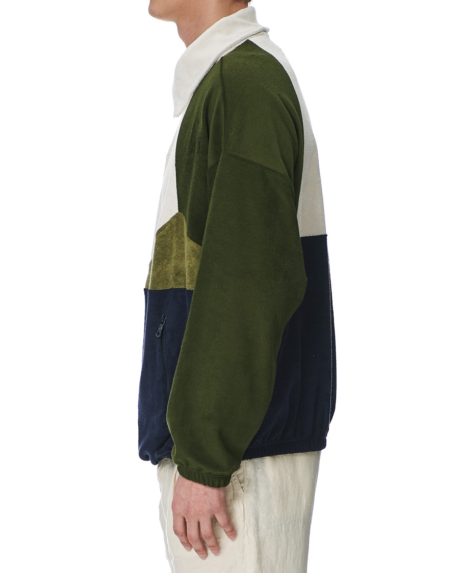 Homme | Pulls Et Tricots | Howlin' | Long Sleeve Terry Zip Sweat Dark Green