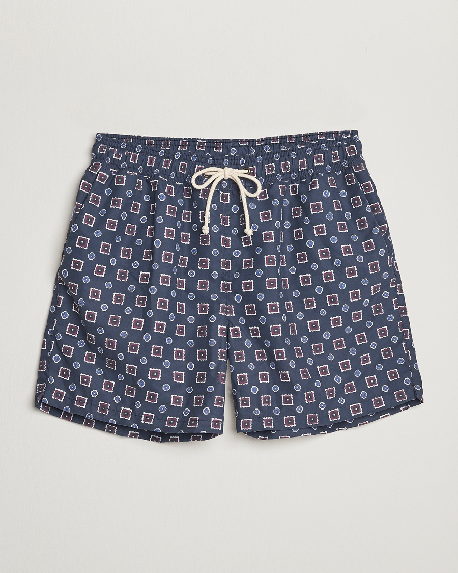 Homme | Maillots De Bain | Ripa Ripa | Scirocco Printed Swimshorts Blue