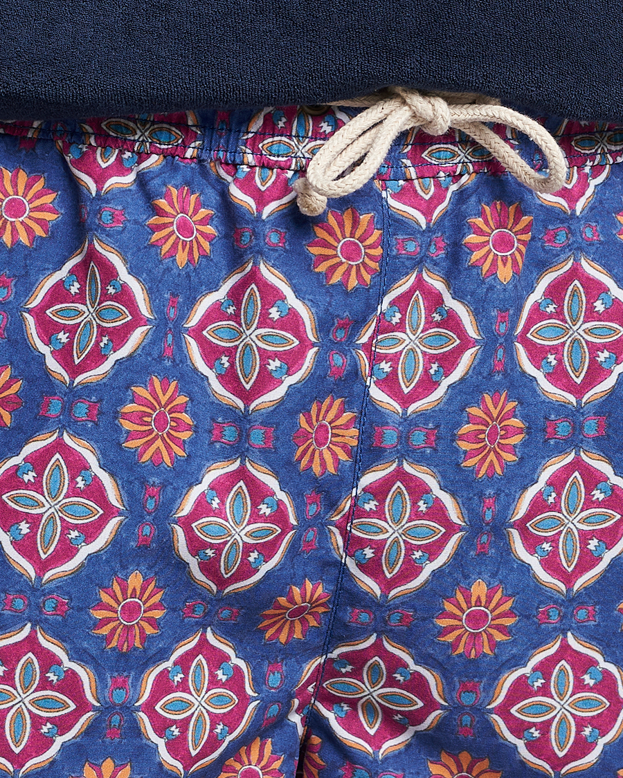 Homme | Ripa Ripa Maestrale Printed Swimshorts Blue/Red | Ripa Ripa | Maestrale Printed Swimshorts Blue/Red