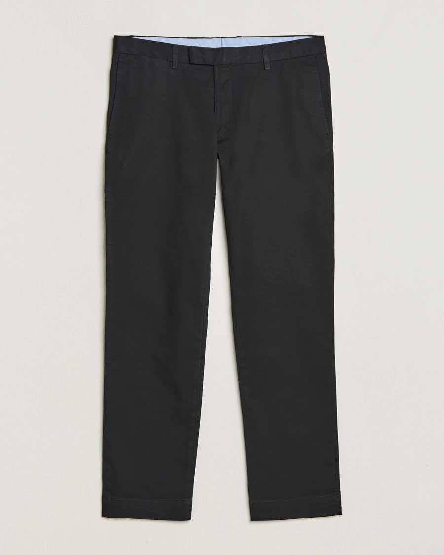 Homme | Pantalons | Polo Ralph Lauren | Slim Fit Stretch Chinos Black