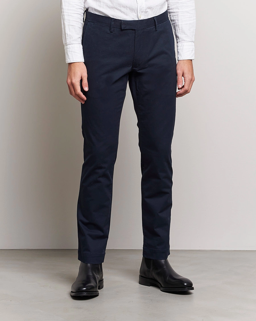 Homme | Tenue Décontractée Chic | Polo Ralph Lauren | Slim Fit Stretch Chinos Aviator Navy