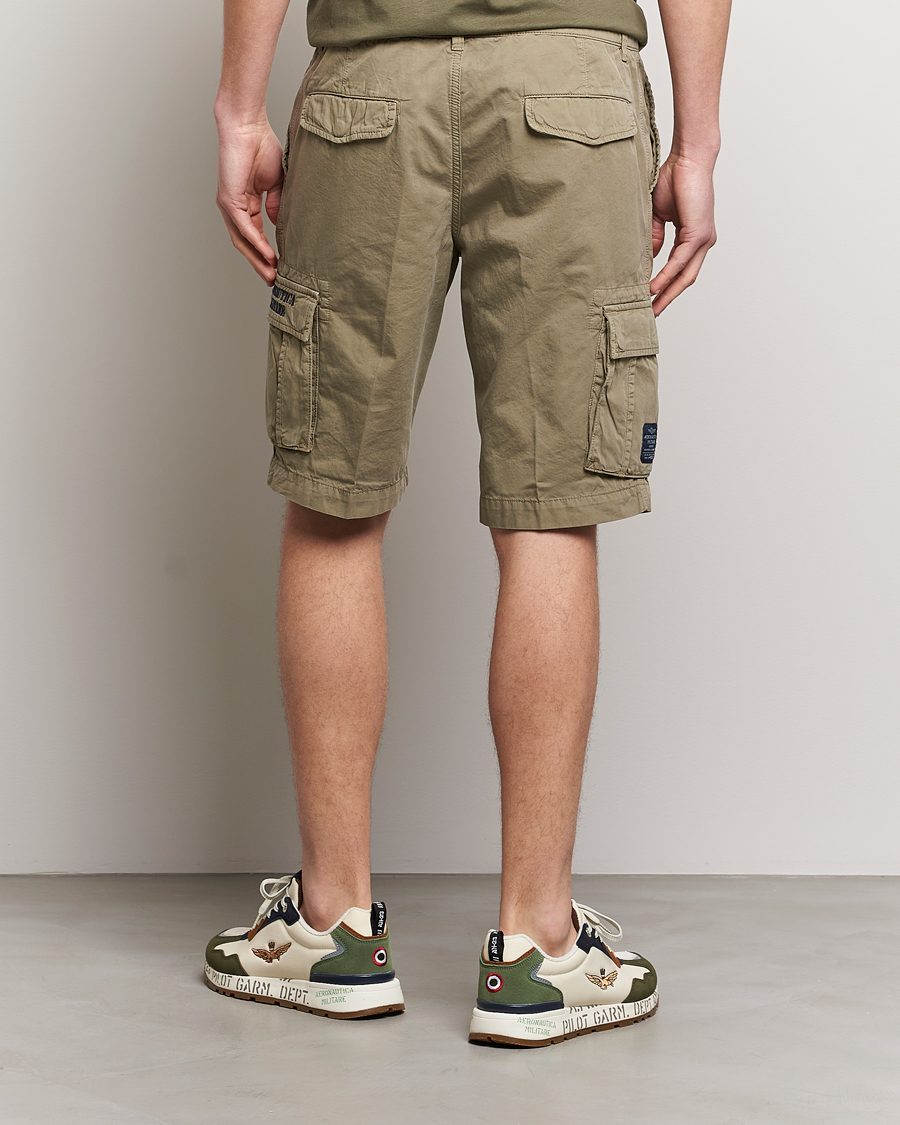 Homme | Shorts | Aeronautica Militare | BE066 Cargo Shorts Green