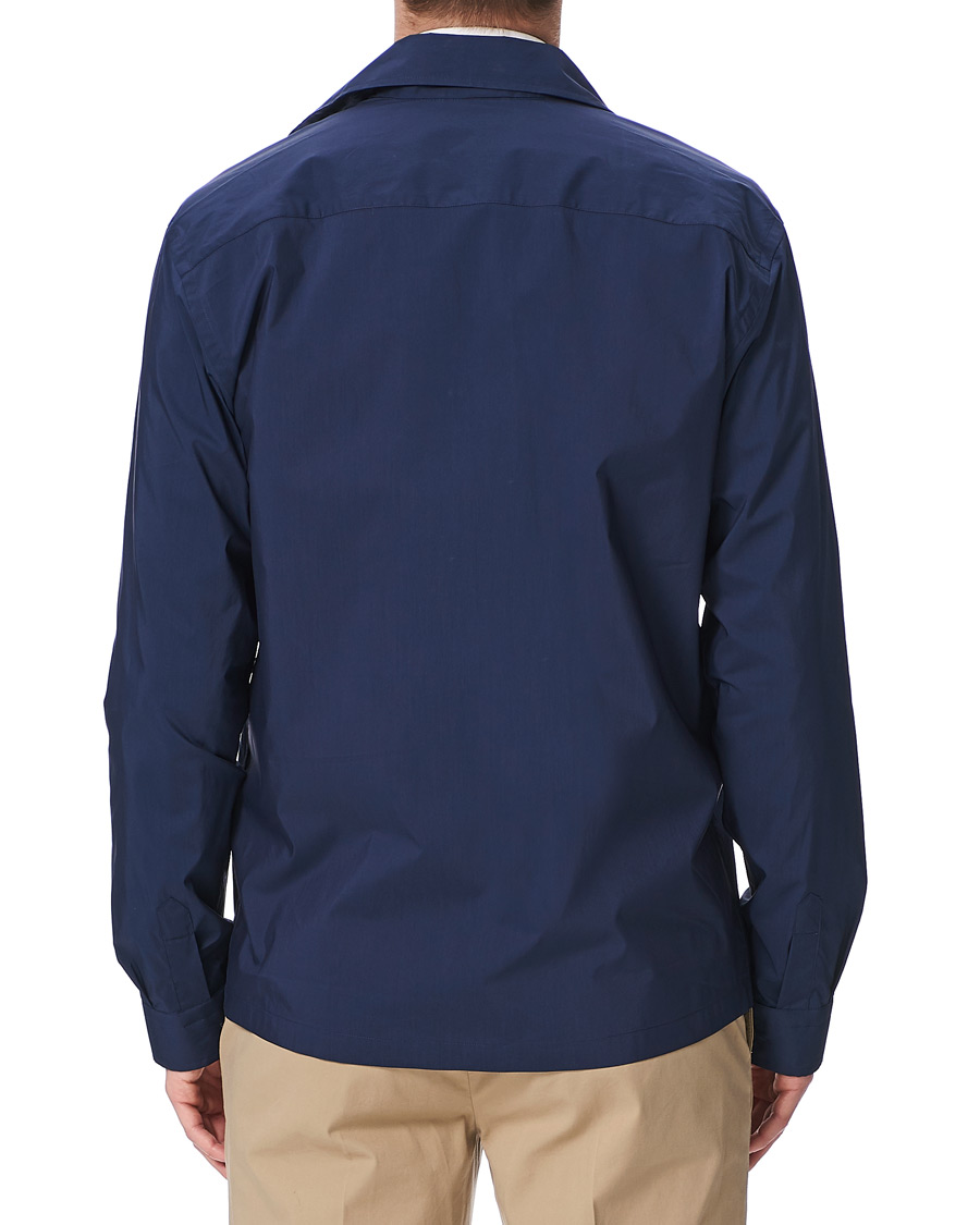 Homme | Chemises | Eton | Cotton/Nylon Overshirt Navy