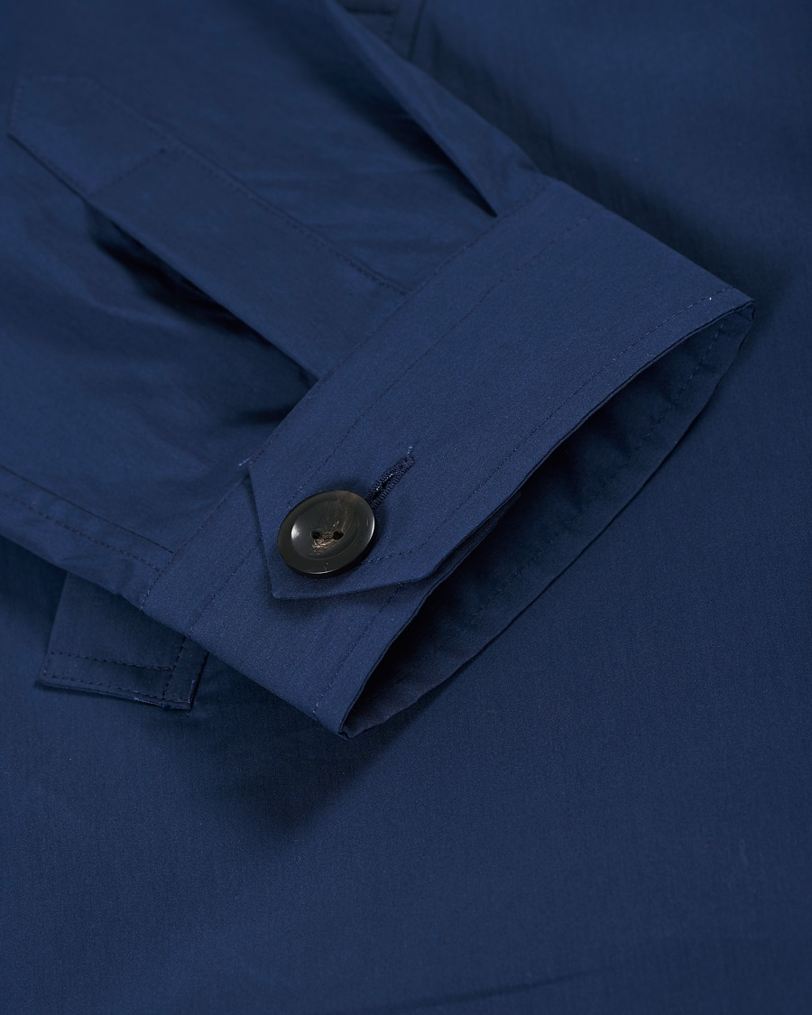 Homme | Chemises | Eton | Cotton/Nylon Overshirt Navy