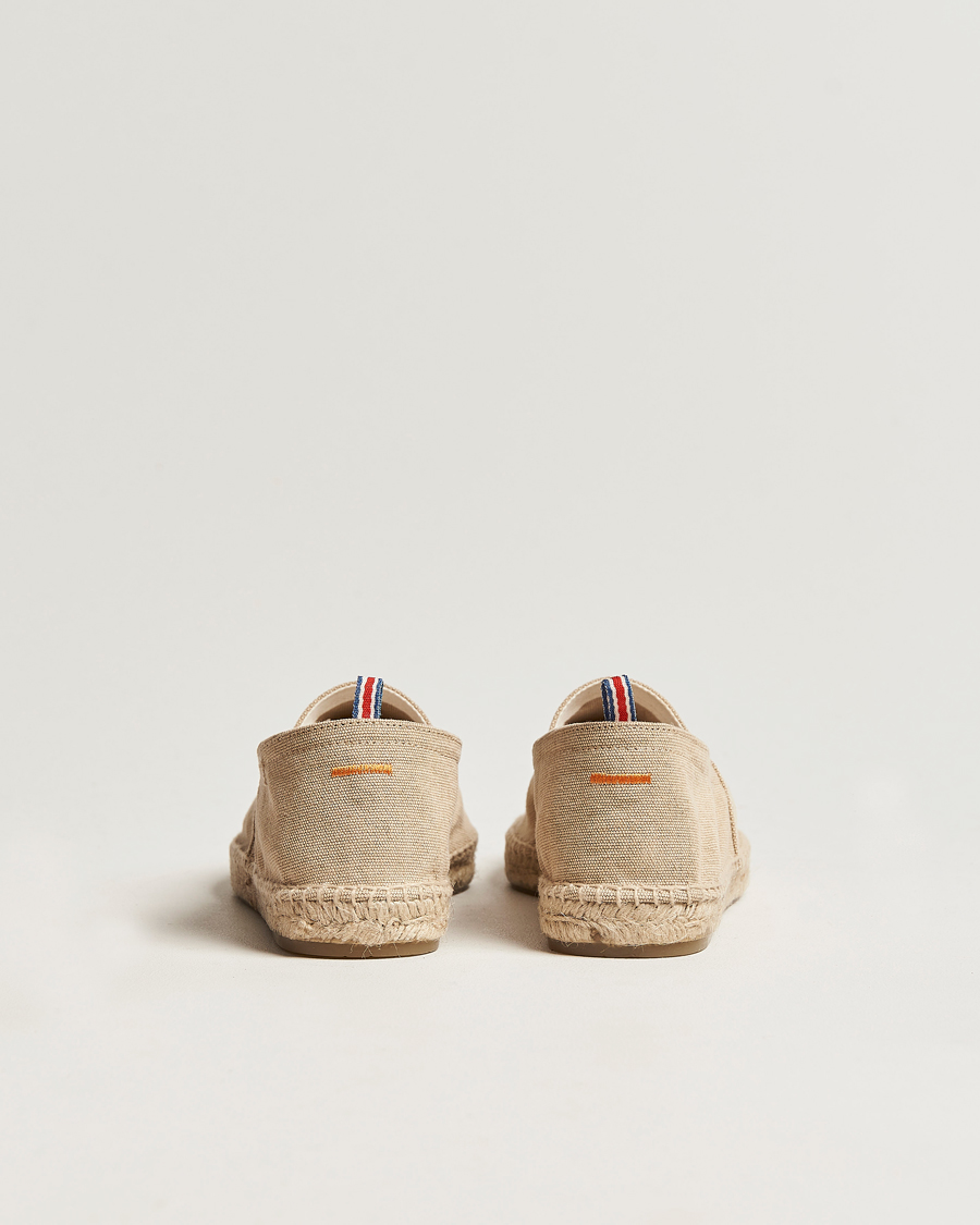 Homme | Castañer Pablo Washed Canvas Espadrilles Sand | Castañer | Pablo Washed Canvas Espadrilles Sand