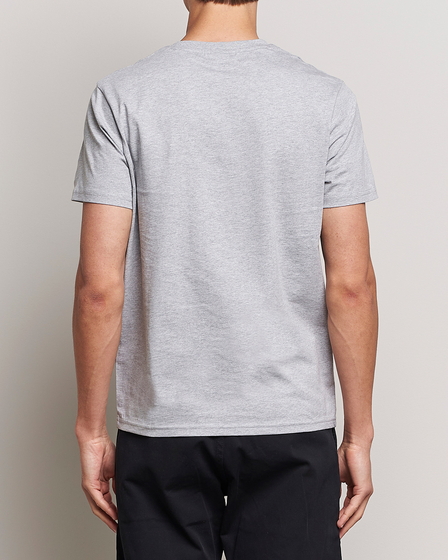 Homme | T-shirts | Lyle & Scott | Crew Neck Organic Cotton T-Shirt Light Grey Marl