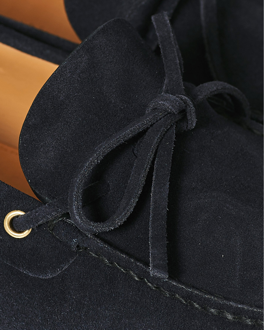 Homme | Car Shoe Driver Moccasin Navy Suede | Car Shoe | Driver Moccasin Navy Suede