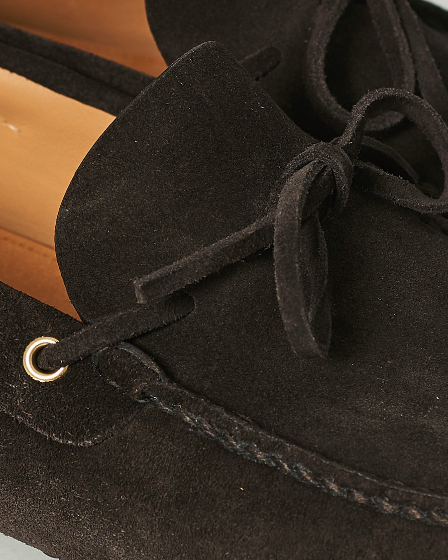 Homme | Car Shoe Driver Moccasin Dark Brown Suede | Car Shoe | Driver Moccasin Dark Brown Suede