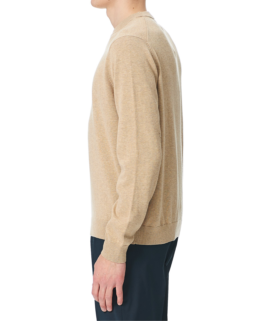 Homme | Pulls Et Tricots | Samsøe Samsøe | Samsøe & Samsøe Thijs Cotton/Cashmere Crew Neck Humus