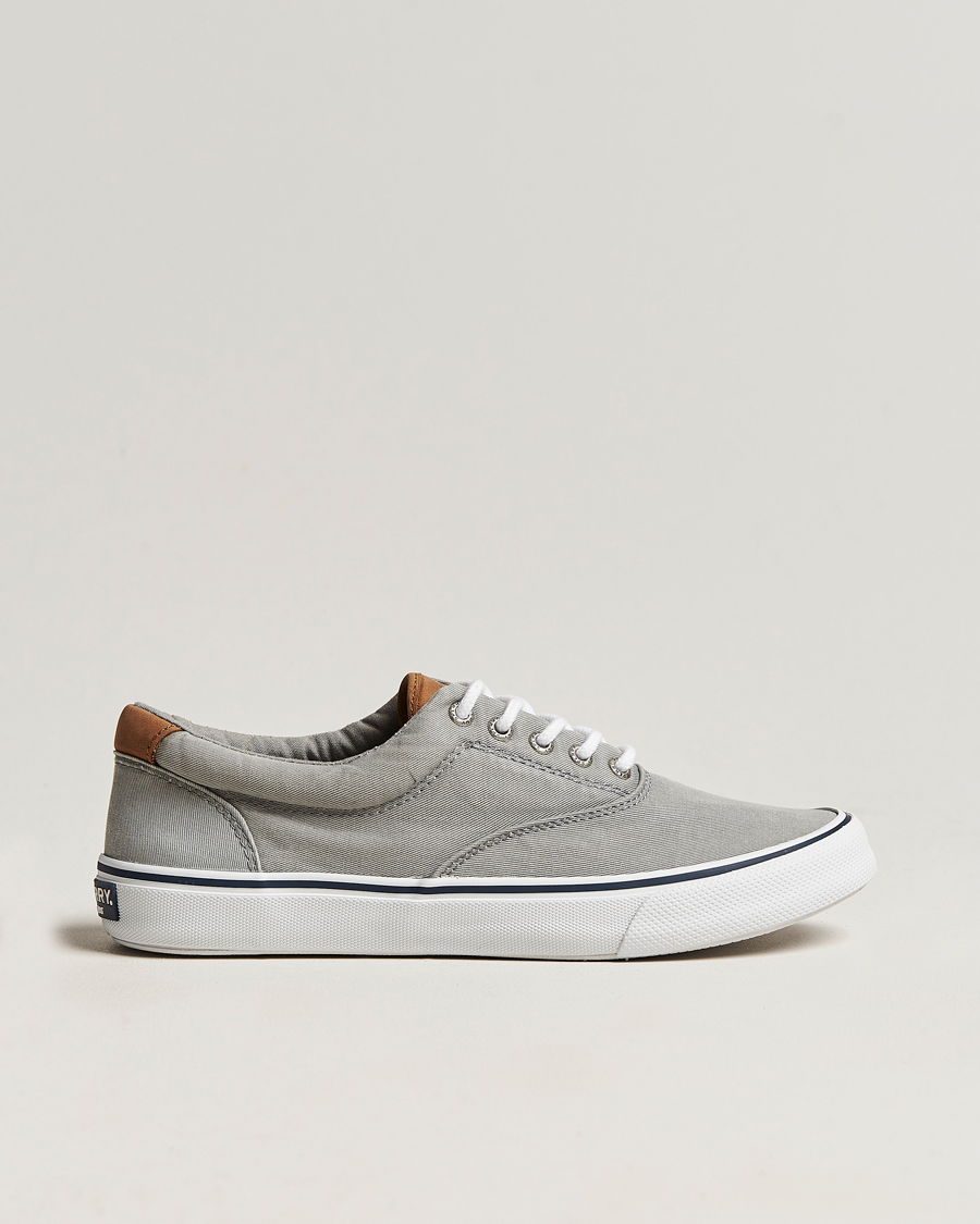 Homme | Sperry Striper II Canvas Sneaker Grey | Sperry | Striper II Canvas Sneaker Grey