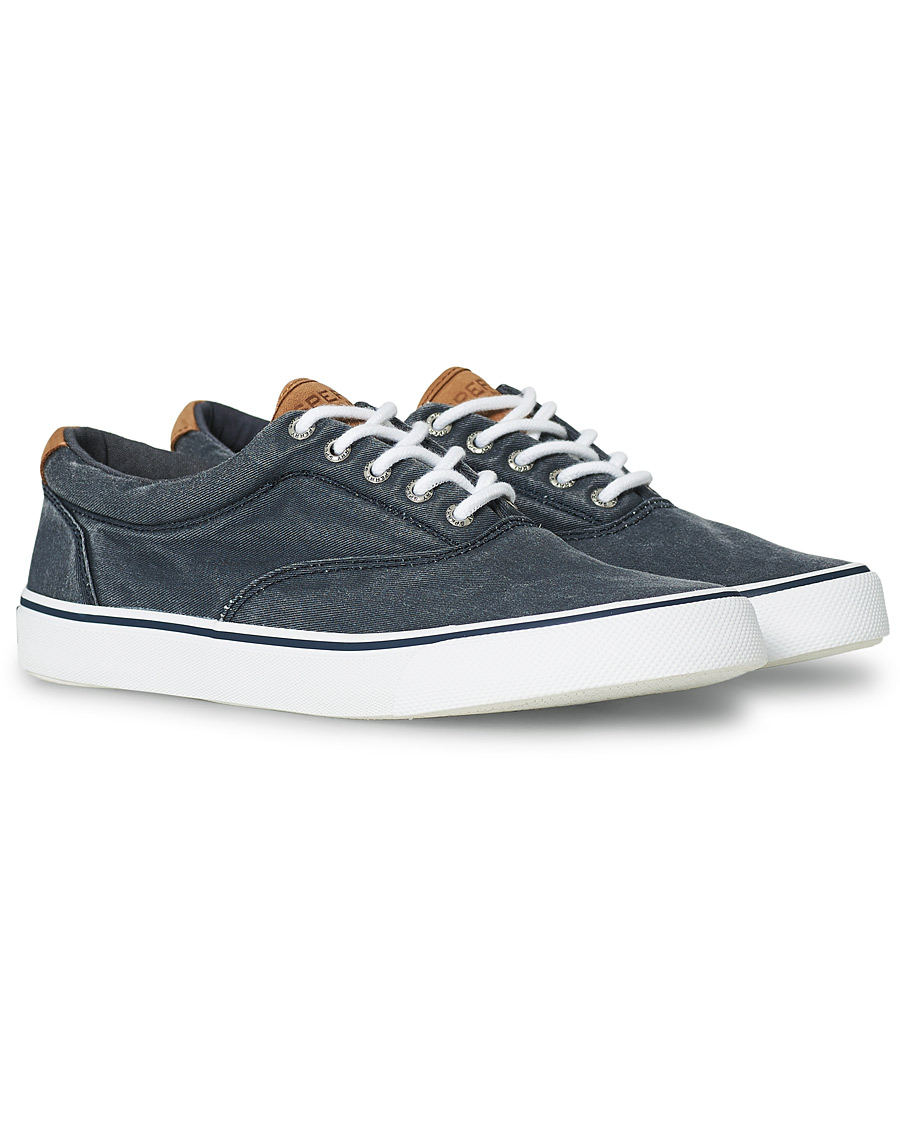 Homme | Sperry Striper II Canvas Sneaker Dark Navy | Sperry | Striper II Canvas Sneaker Dark Navy
