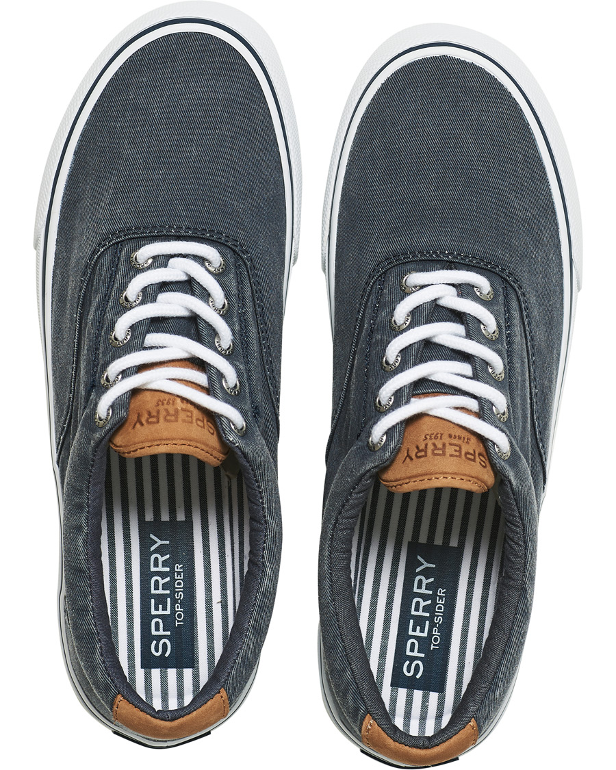 Homme | Sperry Striper II Canvas Sneaker Dark Navy | Sperry | Striper II Canvas Sneaker Dark Navy