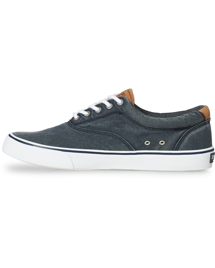 Homme | Sperry Striper II Canvas Sneaker Dark Navy | Sperry | Striper II Canvas Sneaker Dark Navy