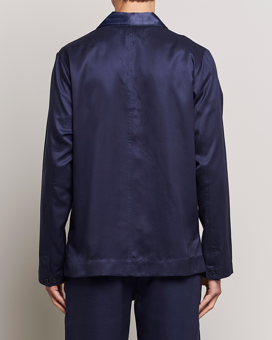Homme | Peignoirs Et Pyjamas | CDLP | Home Suit Long Sleeve Top Navy Blue
