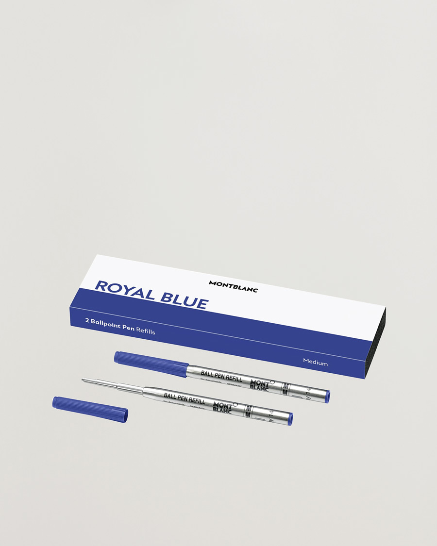 Homme | Stylos | Montblanc | 2 Ballpoint Pen Refill Royal Blue