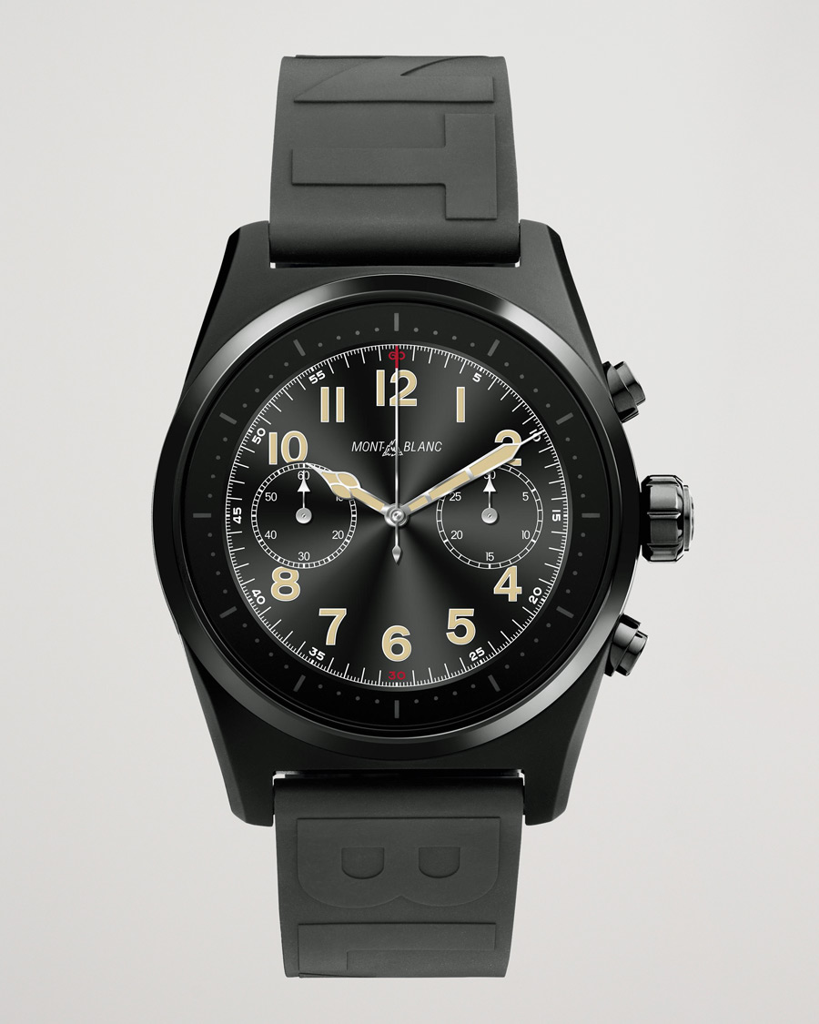 Homme | Montblanc Summit Lite Smartwatch Black Rubber Strap | Montblanc | Summit Lite Smartwatch Black Rubber Strap